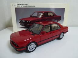 Rare! 1/18 AUTOart BMW M5 SHADOW LINE 1987(ZINNOBER-RED)