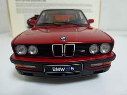 Rare! 1/18 AUTOart BMW M5 SHADOW LINE 1987(ZINNOBER-RED)