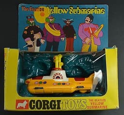*Rare CORGI TOYS 1968 #No.803 The BEATLES \'YELLOW SUBMARINE\' NMIB *Free Ship*