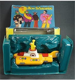 *Rare CORGI TOYS 1968 #No.803 The BEATLES \'YELLOW SUBMARINE\' NMIB *Free Ship*