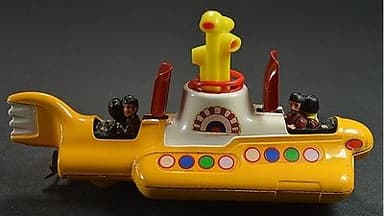 *Rare CORGI TOYS 1968 #No.803 The BEATLES \'YELLOW SUBMARINE\' NMIB *Free Ship*