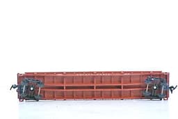 RARE Gilbert HO Scale P-16D782 PRR 56\' DIECAST FLAT CAR TRAIN 33536 BLT 54