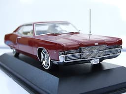 RARE MINICHAMPS 1969 MERCURY MARAUDER HARDTOP COUPE 1:43 NLA