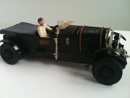 Rare & Vintage Scalextric Slot Car C/64 Bentley (1929) in Black - Original Box