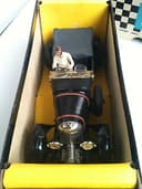 Rare & Vintage Scalextric Slot Car C/64 Bentley (1929) in Black - Original Box