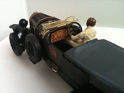 Rare & Vintage Scalextric Slot Car C/64 Bentley (1929) in Black - Original Box