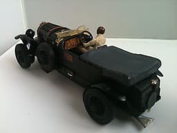 Rare & Vintage Scalextric Slot Car C/64 Bentley (1929) in Black - Original Box