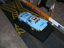 Revell - item 08368 - "Scalextric"Corvette Mancuso #76 SLOT CAR in 1/32 scale.