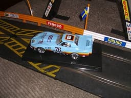 Revell - item 08368 - "Scalextric"Corvette Mancuso #76 SLOT CAR in 1/32 scale.