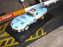 Revell - item 08368 - "Scalextric"Corvette Mancuso #76 SLOT CAR in 1/32 scale.
