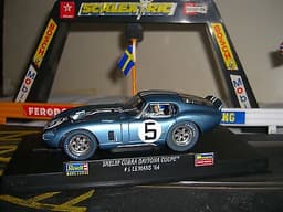 Revell "Scalextric" SHELBY COBRA Daytona Coupe#5 Le Mans`64 Slot Car 1/32 scale