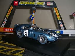 Revell "Scalextric" SHELBY COBRA Daytona Coupe#5 Le Mans`64 Slot Car 1/32 scale