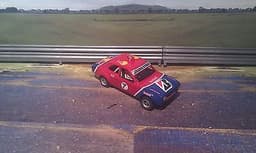 Scalextric Ford Escort mk1 Mexico 70s hot rod stockcar 1/32 slot (SCX NINCO)