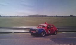 Scalextric Ford Escort mk1 Mexico 70s hot rod stockcar 1/32 slot (SCX NINCO)