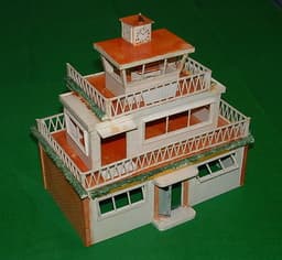 SCALEXTRIC Slot Car K703 CONTROL CENTRE Building 1964 RARE