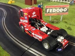 Scalextric style "Fly" MAN Racing Truck Slot car