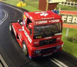 Scalextric style "Fly" MAN Racing Truck Slot car