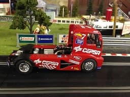 Scalextric style "Fly" MAN Racing Truck Slot car