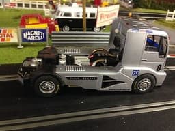 Scalextric style "FLY" MAN Truck slot car