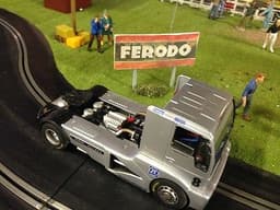 Scalextric style "FLY" MAN Truck slot car