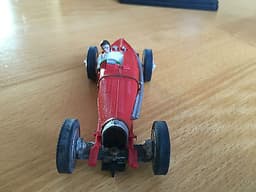 SCALEXTRIC TRIANG RED BUGATTI C70 STEVE HAVILLAND