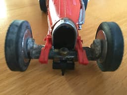 SCALEXTRIC TRIANG RED BUGATTI C70 STEVE HAVILLAND