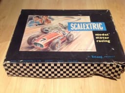 SCALEXTRIC Vintage Tri-ang Racing Set Not Complete Sold As Seen In Photos