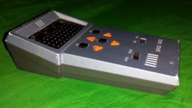 Space Race 1980 handheld electronic computer game retro vintage 80\'s very rare.