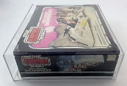 STAR WARS vintage ESB Snowspeeder Candian Shrinkwrap pink box Kenner AFA 75