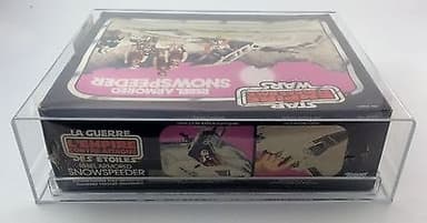 STAR WARS vintage ESB Snowspeeder Candian Shrinkwrap pink box Kenner AFA 75