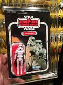 STORMTROOPER AFA 80 85 80 ESB CLEAR B OFFERLESS 1980 KENNER STAR WARS VINTAGE