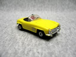 SUPER NICE Aurora Thunderjet Mercedes 300SL Convertible Vibrator Slot Car T-Jet