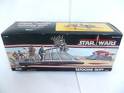 ??? Tatooine Skiff Boxed Original Vintage Star Wars Kenner MIB POTF Last 17