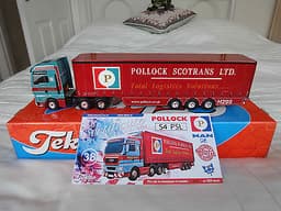 TEKNO BRITISH COLLECTION MAN TGX POLLOCK
