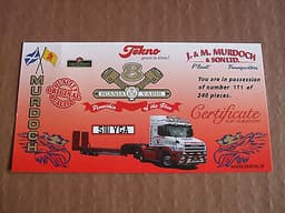 Tekno J & M Murdoch Scania Set. Ltd Edition