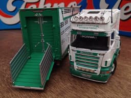 Tekno SCANIA Fahy Livestock International 1.50 - WSI - Corgi Modern Trucks