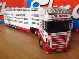 Tekno SCANIA L.W.BOYD irish livestock International 1.50-WSI-Corgi Modern Trucks