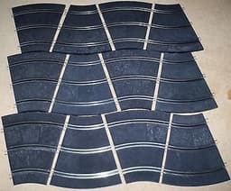 Triang Scalextric Super 124 Set 200 Track Only No Cars