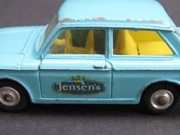 VERY RARE ORIGINAL CORGI 251 JENSEN\'S HILLMAN IMP, GOOD CONDITION WITH PLAYWEAR