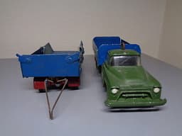 VILMER DENMARK VINTAGE 1950\'S CHEVROLET TRUCK WITH TRAILER VERY RARE