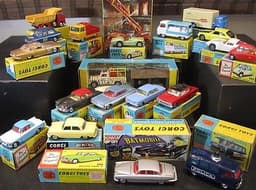 Vintage 60\'s Corgi 267 Batmobile Very Near Mint Boxed Original Beauty