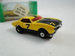 Vintage HO Scale Slot Car Race Racer 1969 Pontiac Firebird Aurora Tuff Ones x2