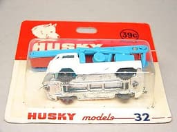 Vintage HUSKY #32 WORKING CONVEYOR VW TRUCK - GREAT BRITAIN - MIP - 1960s