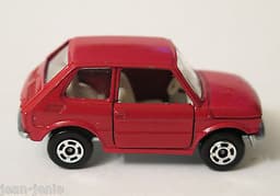 Vintage POLISTIL Fiat 126 Diecast Car Model Italy RJ10 1970\'s Club 33 Politoys