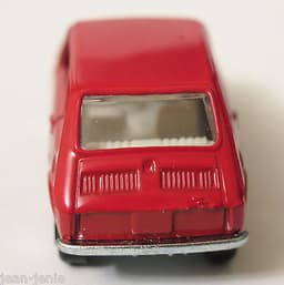 Vintage POLISTIL Fiat 126 Diecast Car Model Italy RJ10 1970\'s Club 33 Politoys