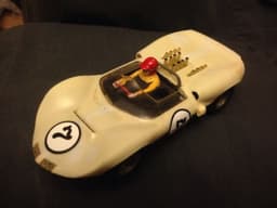 Vintage Revell Chaparral 2B Slot Car Aluminium Chassis Similar To Scalextric