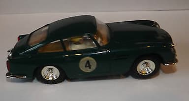 Vintage Scalextric Slot Racing Car Aston Martin DB4 GT C/68 Lights Boxed Triang