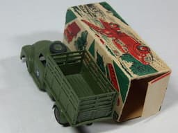 vintage scarce VILMER denmark, dodge military stake truck in box 1960s
