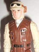 Vintage Star Wars Complete PDP Dark Body Hoth Rebel Soldier Figure - 1980