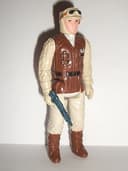 Vintage Star Wars Complete PDP Dark Body Hoth Rebel Soldier Figure - 1980
